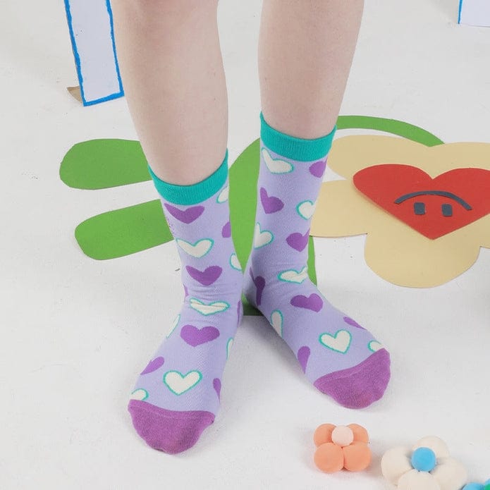 Witty Socks Socks Witty Socks Floral Heartbeat Collection