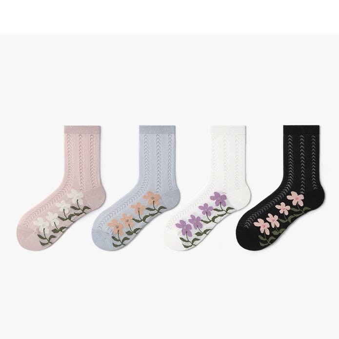Witty Socks Socks Witty Socks Flower Floor Collection