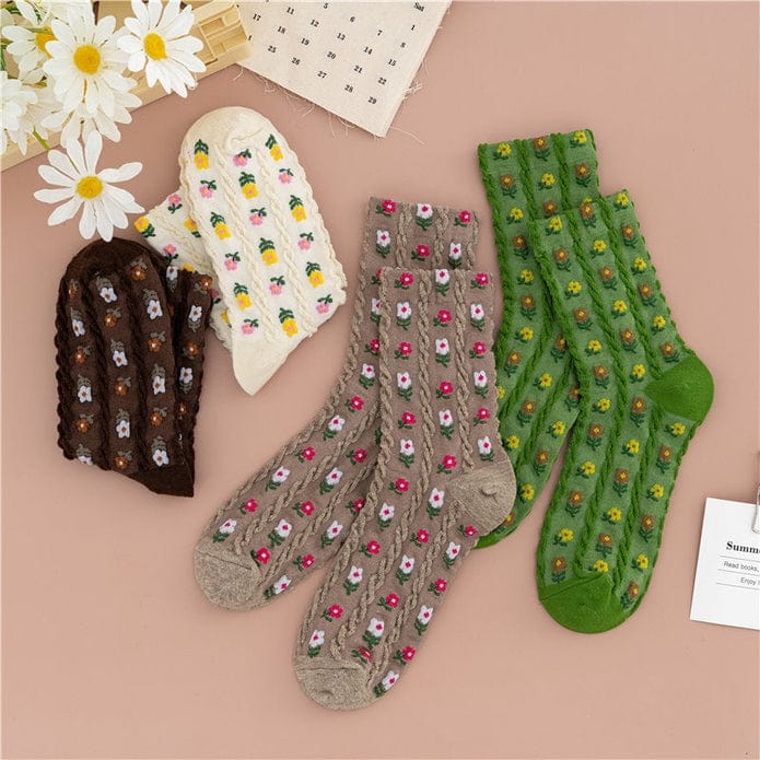 Witty Socks Socks Witty Socks Flowery Collection