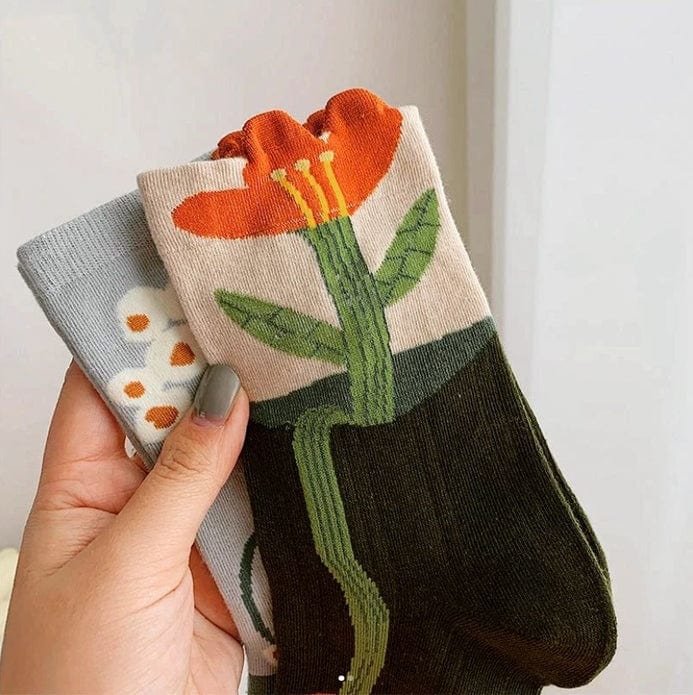 Witty Socks Socks Witty Socks Graceful Garden Collection
