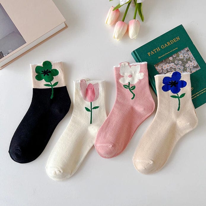 Witty Socks Socks Witty Socks Immortal Flower Collection
