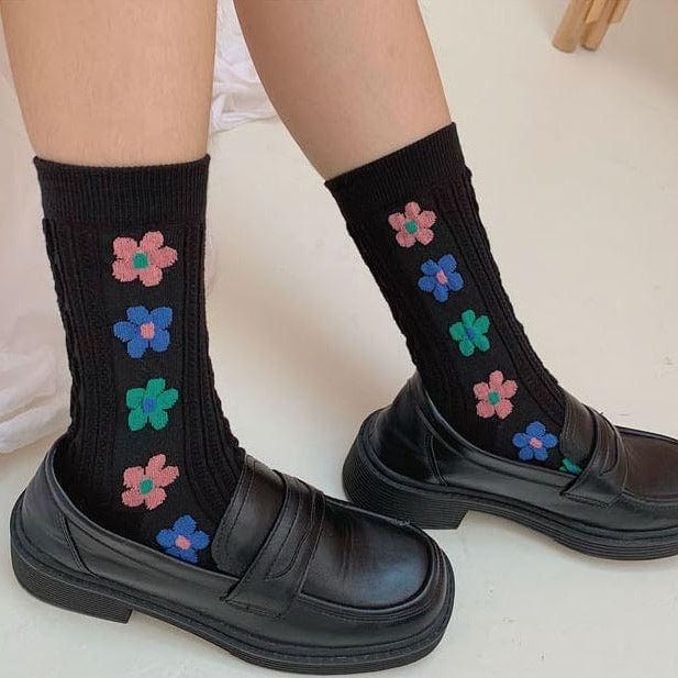 Witty Socks Socks Witty Socks Little Wildflowers Collection