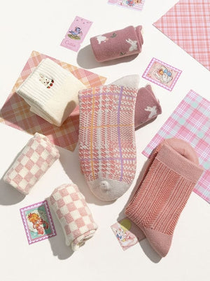 Witty Socks Socks Witty Socks Pinky Bunny Collection