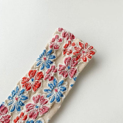 Witty Socks Socks Witty Socks Retro Flower Blossom Collection