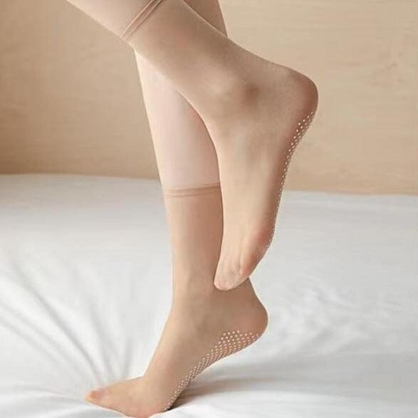 Witty Socks Socks Witty Socks Sheer Elegance Anti-Skid Collection - 5 Pairs/ Set