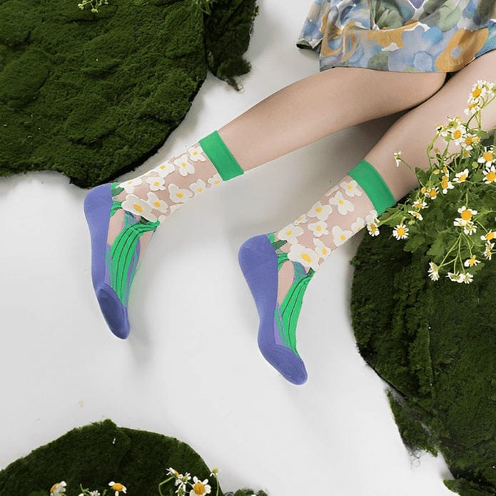 Witty Socks Classic Embroideries Collection