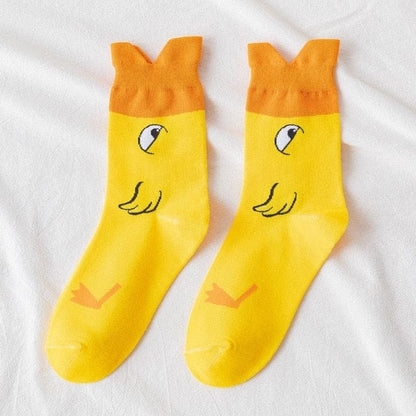 Witty Socks Socks Yellow / 1 Pair Witty Socks Duckies Collection