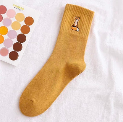 Witty Socks Socks Yellow / 1 Pair Witty Socks Foxy Lady Collection